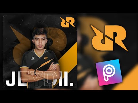 RRQ Hoshi Poster, Editing Tutorial | PicsArt | RRQ Hoshi profile, ML player profile