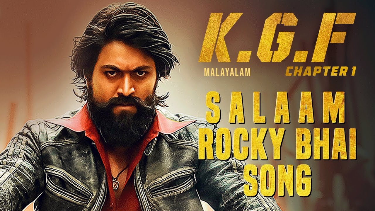 Salaam Rocky Bhai Lyrics  | K.G.F: Chapter 1 | Srinidhi Shetty | Abhishek Chithra Soman | Ravi Basrur