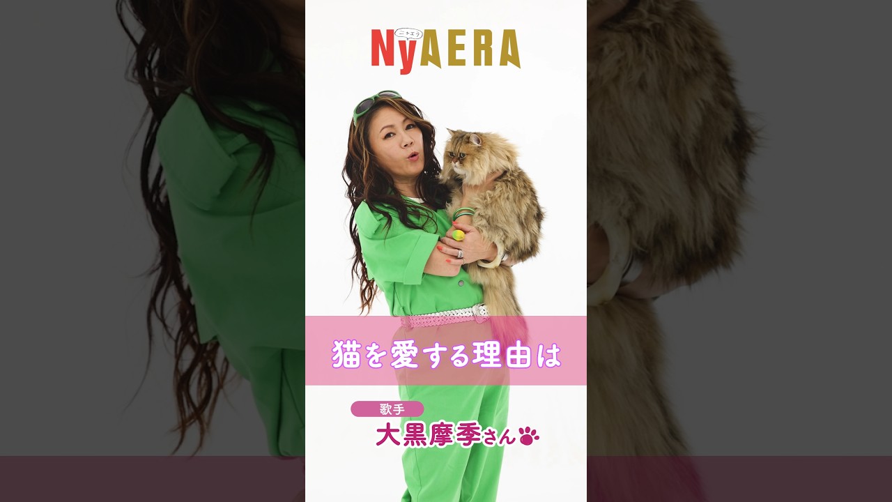 大黒摩季さん「猫へのラブレター」  by NyAERA