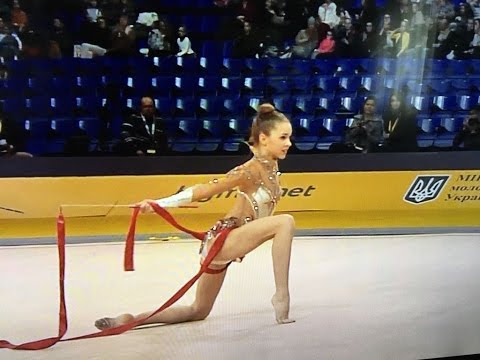 Alica Peresunchak/ Алиса Пересунчак, Deriugina Cup Kiew Ribbon/ Band/ Лента 18.03.2017