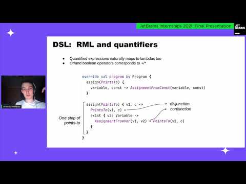 Arseniy Terekhov - Kotlin DSL for data flow analysis (Day 1)