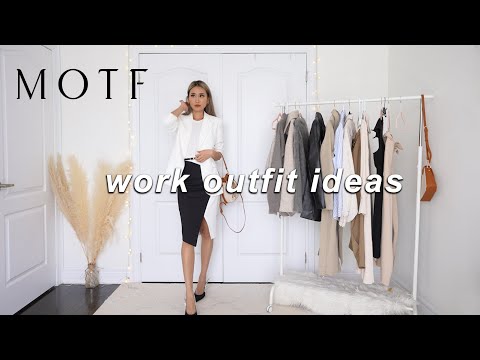 CLASSY WORK OUTFITS | What to Wear to the Office ft. MOTF