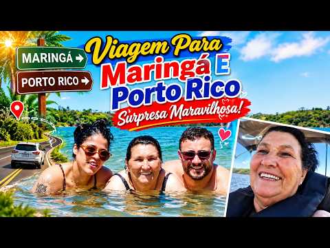 COMO FOI NOSSA VIAGEM PARA O PARANÁ/MARINGÁ E PORTO RICO, UMA SURPRESA MARAVILHOSA‼️@dalvag.barreto 