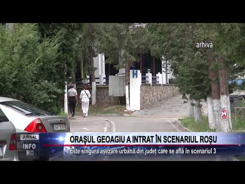 ORAȘUL GEOAGIU A INTRAT ÎN SCENARIUL ROȘU