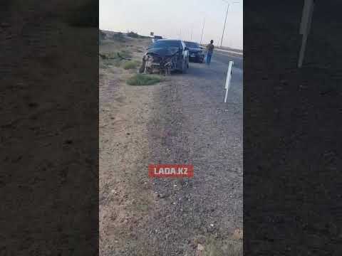 В Актау произошло массовое ДТП – участники более шести часов ждут полицию