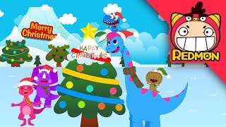 Baby Dinosaur Christmas Song | carol | Nursery rhymes | christmas | Kids songs | REDMON