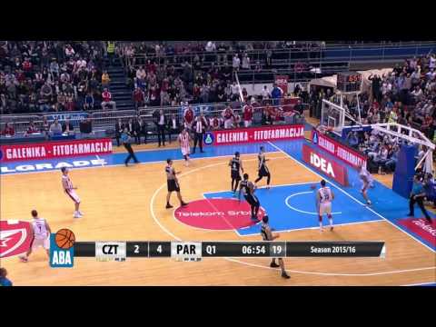 ABA Liga 2015/16, Round 8 match: Crvena zvezda Telekom - Partizan NIS (3.11.2015)
