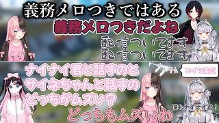 実は義務メロつきだったことを知って壊れたり、ナイナイ君レベルに会話が難しいと言われる銀城サイネ【花芽なずな/一ノ瀬うるは/橘ひなの/英リサ/如月れん/蝶屋はなび/ぶいすぽっ！/切り抜き/まとめ】