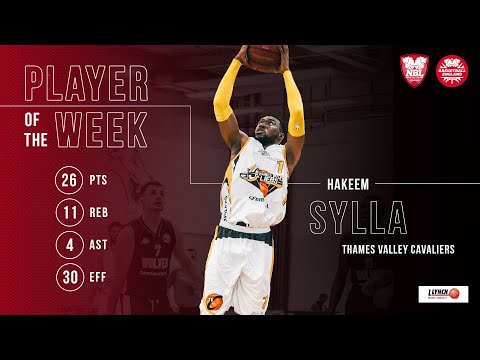 L Lynch Trophy round 3 Player of the Week - Hakeem Sylla
