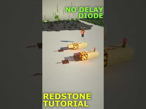 Nukirain - No Delay Diode | Minecraft Redstone Tutorial