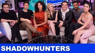 Shadowhunters Cast Take Over The Young Hollywood Studio