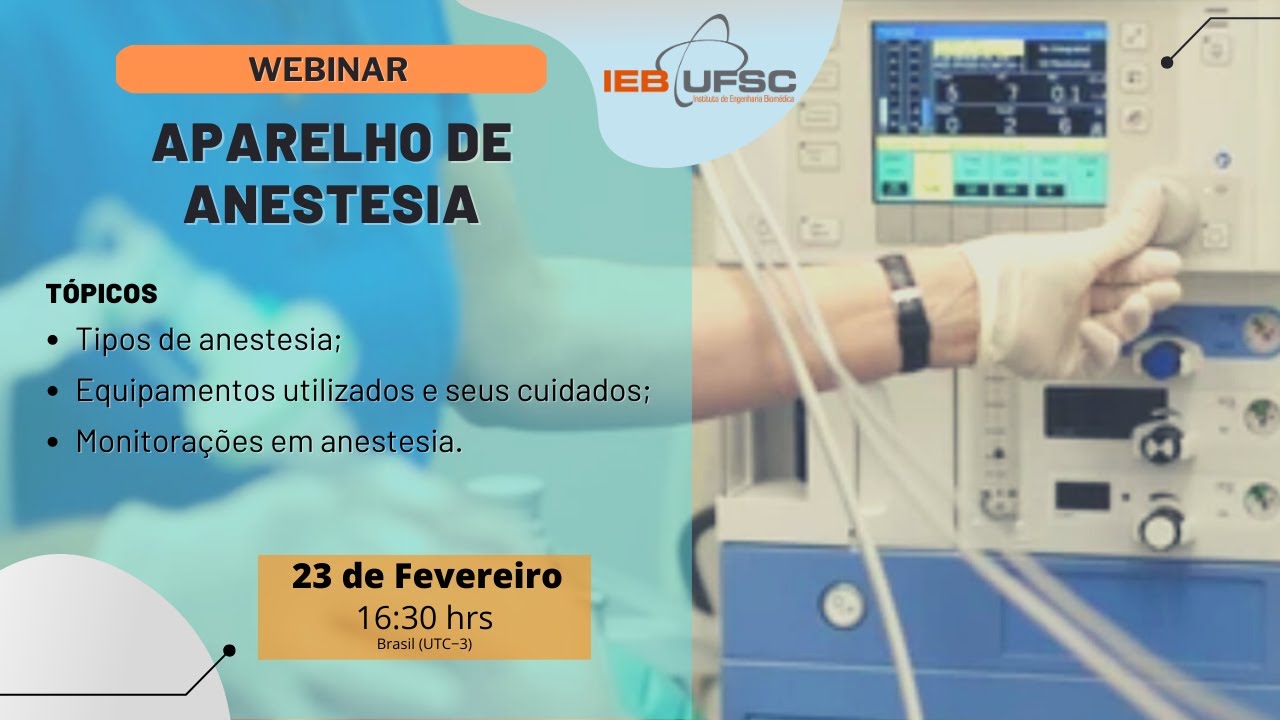 WEBINAR - Aparelho de Anestesia