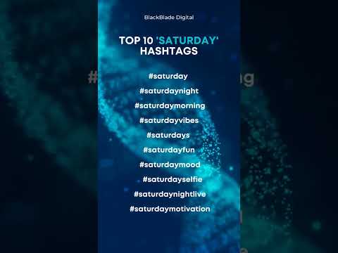 Top Hashtags For Saturday - How To Grow Likes & Followers - Tips & Tricks