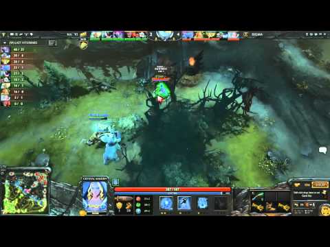 Na'Vi vs Sigma Game 3   DOTA 2 Champions League   TobiWan & Capitalist