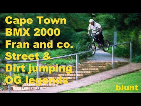 Cape Town BMX hardcore street and dirt BMX circa 2000