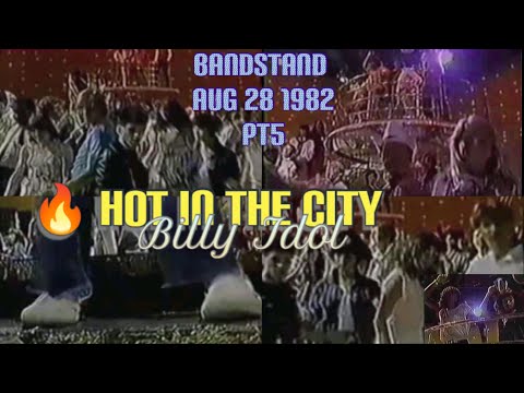 AB 82 Billy Idol's Hot in the City 🔥 American Bandstand Aug 28 82 episode @BillyIdol