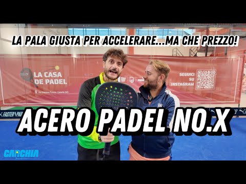 Acero Padel NO.X: Recensione (ENG SUBS). 71 fori invece dei classici 64