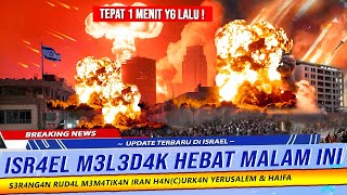Download lagu 🔴ISR4EL BAK KI4M4T TOTAL! BARU SAJA S3R4NG4N MASSIVE RUD4L IRAN H4NT4M YERUSALEM MALAM HARI INI mp3