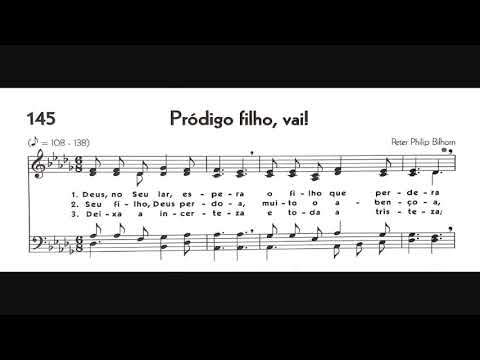 Hinário 5 CCB - Hino 145 - Pródigo filho, vai! - Strings - Teclado Yamaha PSR S670