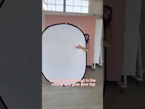 How to fold a backdrop!