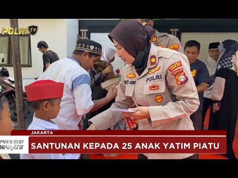 PRESISI UPDATE : POLSEK KRAMAT JATI GELAR SANTUNAN ANAK YATIM 20/07/2024 (20.00)