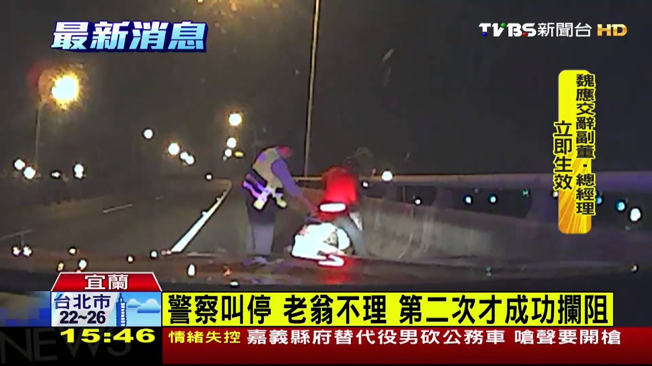 機車又上國道! 68歲翁酒駕一路逆向闖