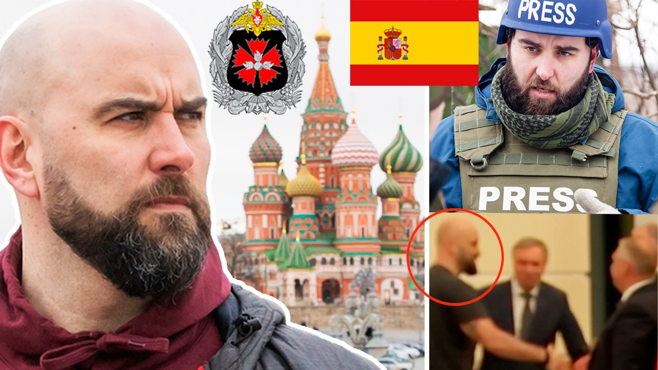 🇷🇺🇪🇸 El PERIODISTA ESPAÑOL que en REALIDAD era una ESPÍA del GRU (Inteligencia Militar Rusa)⚫️