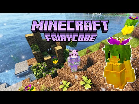Discovering our magical Monster Girl in Fairycore Minecraft!