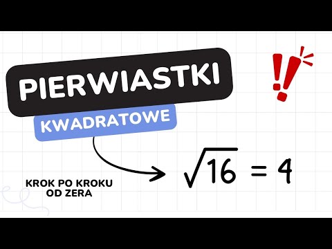 Całe pierwiastki kwadratowe w 11 minut! 🤩 wszystko co musisz wiedzieć!