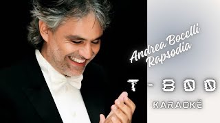 Andrea Bocelli - Rapsodia - Karaokê
