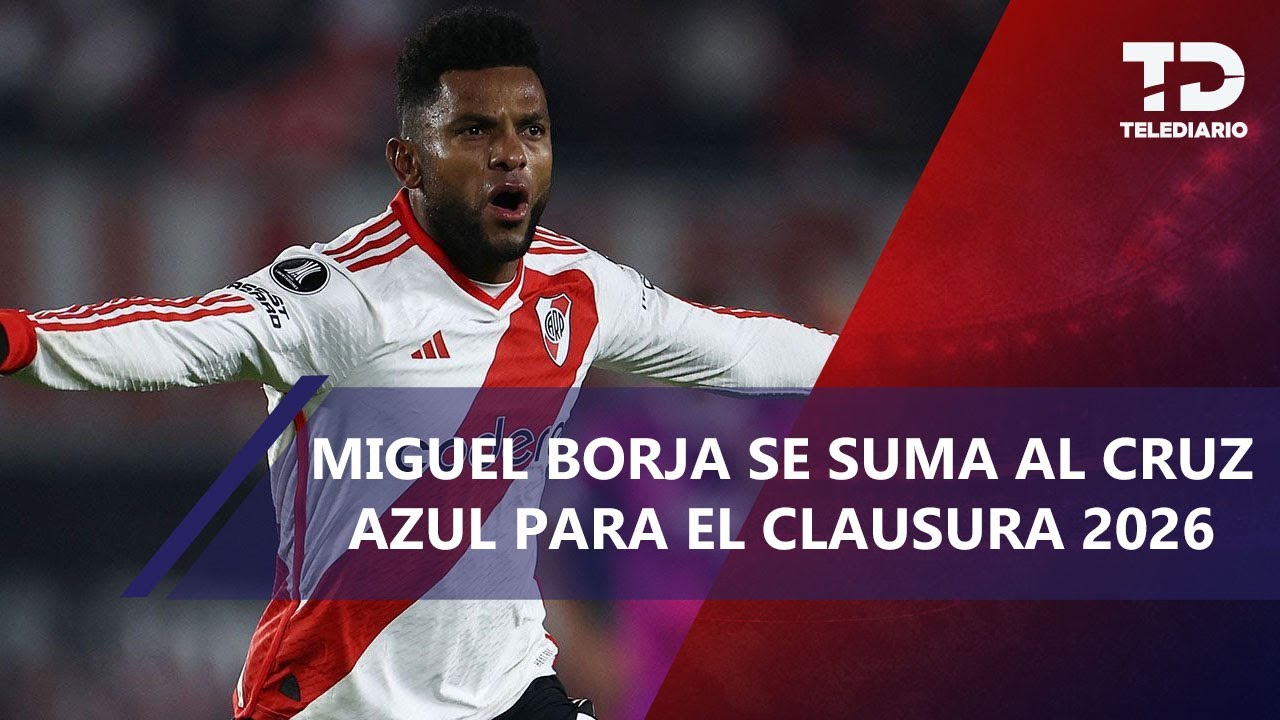 Miguel Borja llega a la Ciudad de México para convertirse en nuevo refuerzo de Cruz Azul