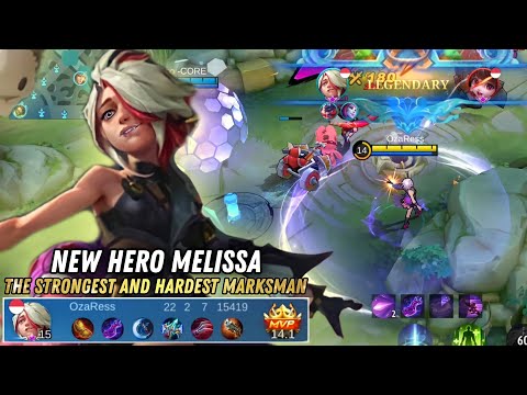 New Hero Melissa Cursed Needle Gameplay - Mobile Legends Bang Bang