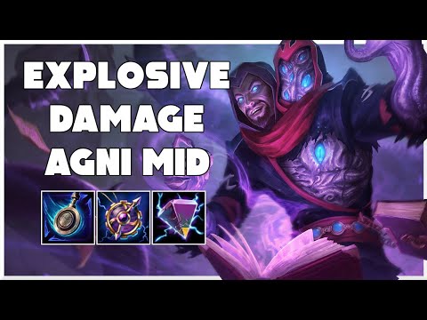 Full Cooldown Agni Mid Lane Destruction | Agni Build