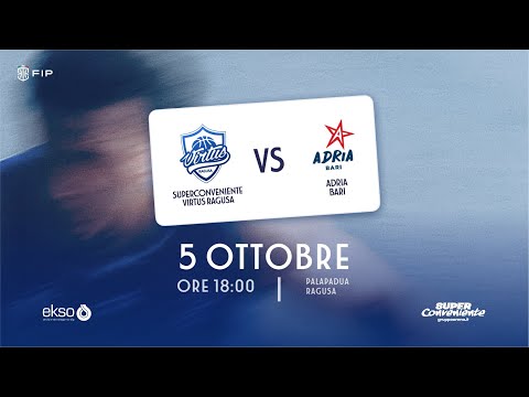 SuperConveniente Virtus Ragusa - Tecnoeleva Adria Bari | 05.10.2025