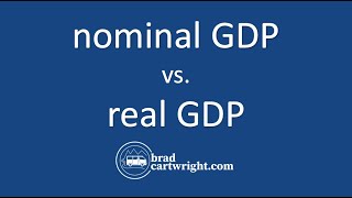 What is Nominal GDP vs Real GDP? | Gross Domestic Product | IB Macroeconomics | IB Exam Review