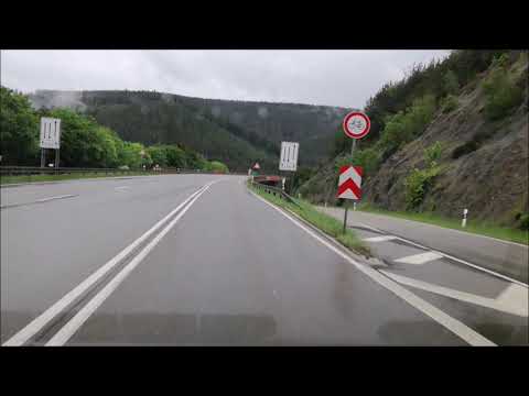 Autofahrt B31 Schwarzwald Löffingen Titisee-Neustadt Höllental Freiburg Grundgesetz 23.05.2020