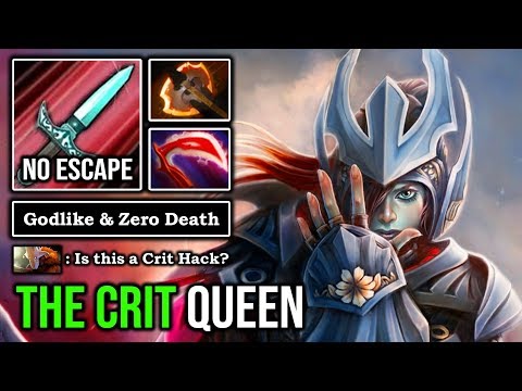 100% UNSTOPPABLE CRIT LIKE A HACKER Fury Phantom Assassin 14Min Godlike & Zero Death DotA 2