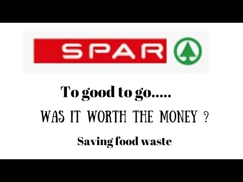 To good to go....saving on food waste....Spar unbagging #spar
