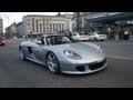 porsche carrera gt with awe straight pipes terrorizing sound