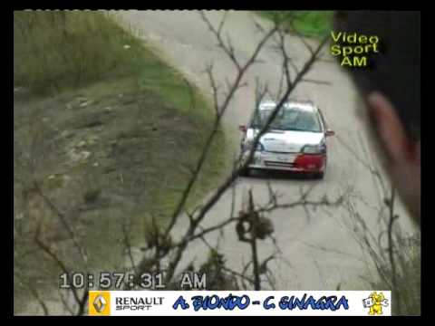 Rally di Caltanissetta 2008 * Agostino Biondo e Cono Sinagra * Renault  Clio Williams FN3