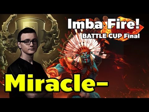 My Huskar! Imba Fire! by Miracle- In Battle Cup Finals