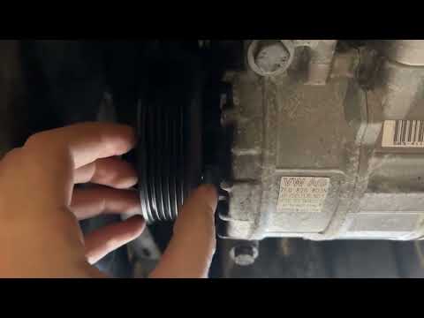 VW T6 AC Compressor Pulley Fail