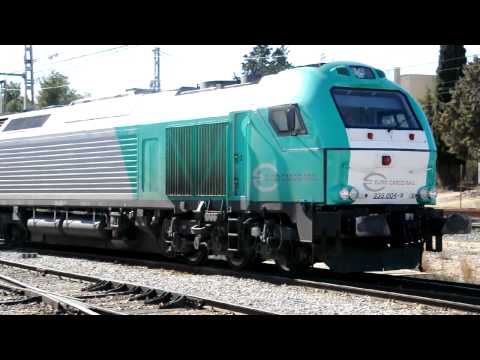 Freight locomotive Euro Cargo Rail 335 series / Locomotora Euro Cargo Rail de mercancías serie 335