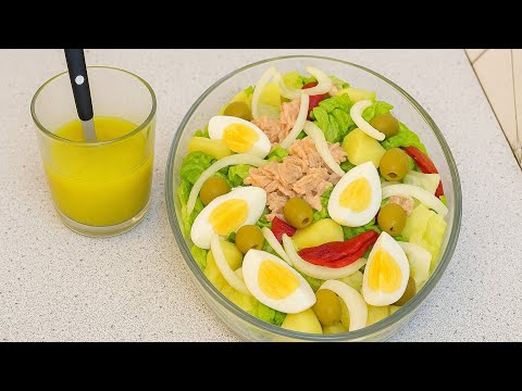 Ensalada de Patatas con Atún y Huevo: Receta Fácil y Rápida