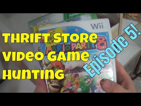 Thrift Store Video Game Hunting [EP: 5] Nintendo Switch, Xbox 360, GameCube