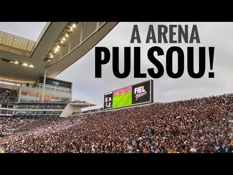 Fiel faz da ARENA um CALDEIRÃO | Corinthians 2 x 0 Santos | Timão ACABOU com o Peixe!