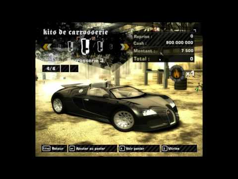 comment trouver la bugatti veyron dans most wanted