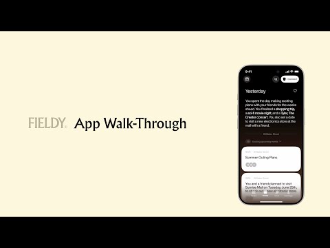 Fieldy - App Walkthrough