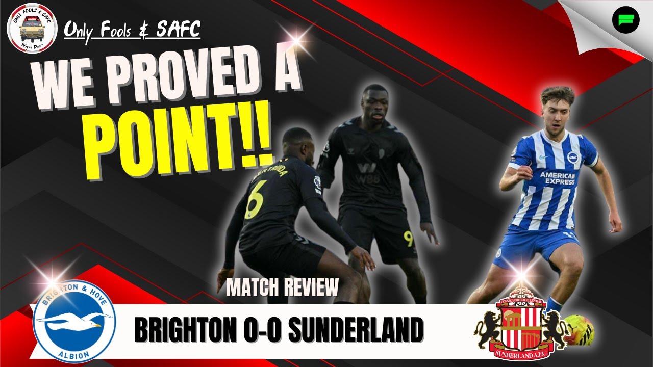 Brighton vs Sunderland Highlights & Goals