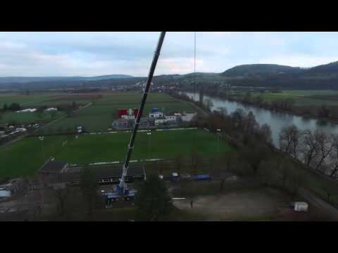 TC Bad Zurzach – Demontage Beleuchtung 1